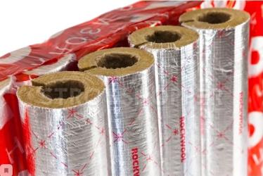 Труба Rockwool 100 ФА 219/40мм 1 м